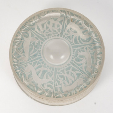1924-René lalique ,Boite « Chantilly ».