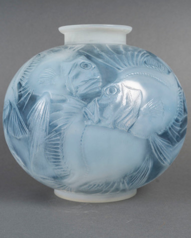 1924—René Lalique, “Fish” Vase,...