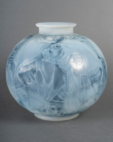 1924—René Lalique, “Fish” Vase,...