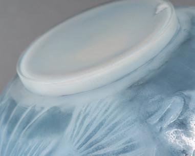 1924- RENE LALIQUE ,Vase «Poissons»...