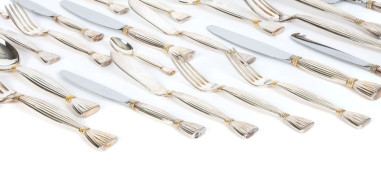 Hermès Paris : " Moisson " Ménagère...