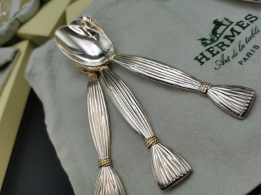 Hermès Paris : " Moisson " Ménagère...