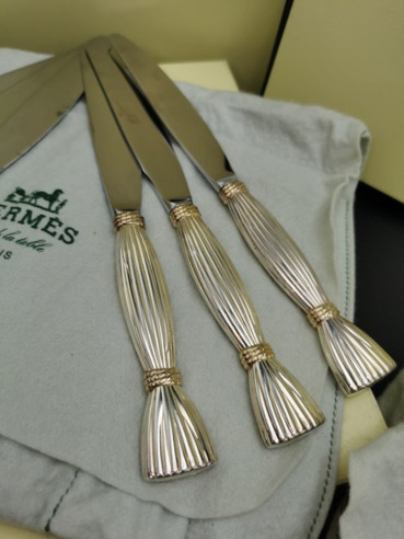 Hermès Paris : " Moisson " Ménagère...