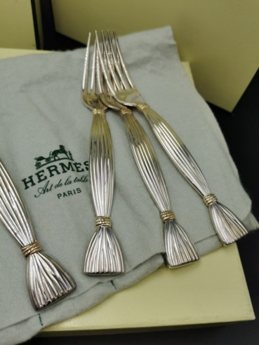 Hermès Paris : " Moisson " Ménagère...