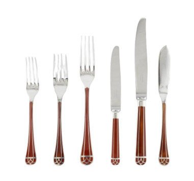 Christofle - “Talisman” Sienna 96-piece cutlery set