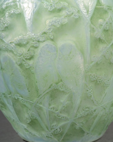 1923 René Lalique - Vase " Epicéa "