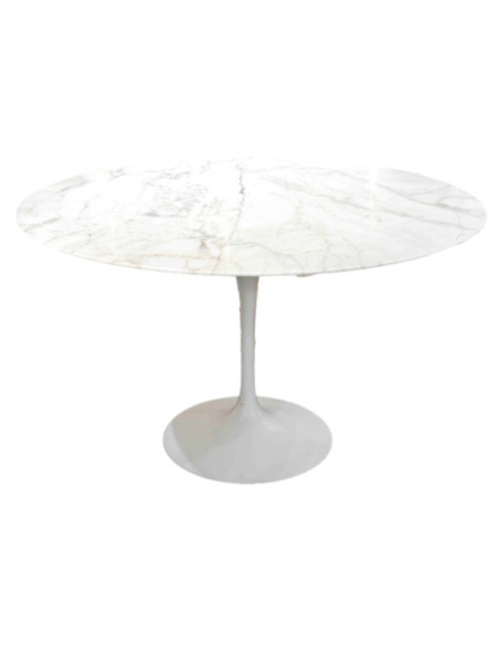 Eero SAARINEN (1910-1961) édité par KNOLL, Table "TULIP" 120 cm