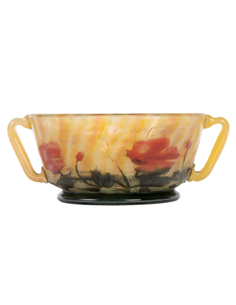 Circa 1905 - DAUM Nancy, Glass bowl