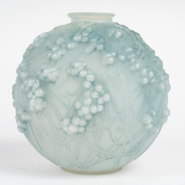 1924 René Lalique - “Druid” vase