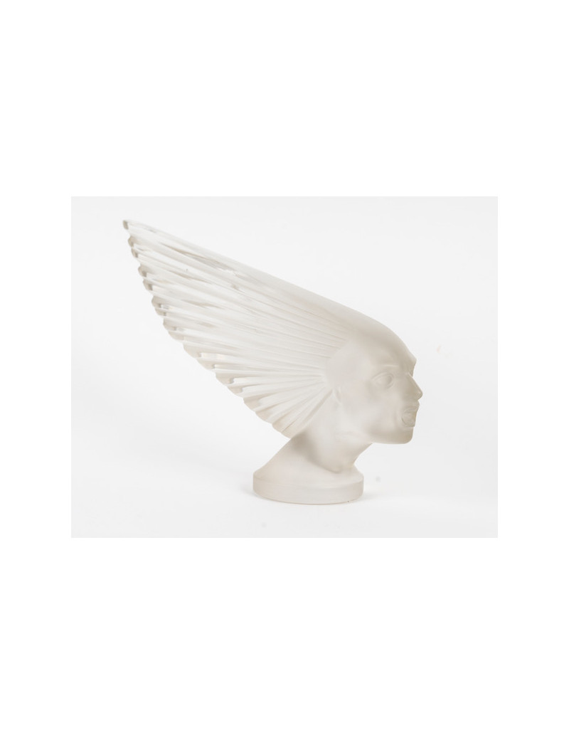 1928 -RENE LALIQUE, Bouchon de radiateur "VICTOIRE" dit aussi "Spirit of the wind"