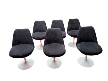 Eero Saarinen pour Knoll :+6 chaises...