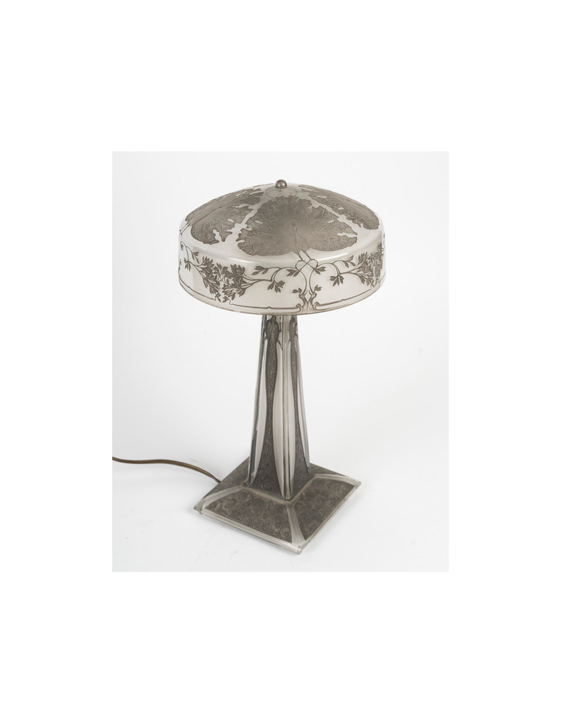 1910 -René Lalique , +Lampe "PAONS"