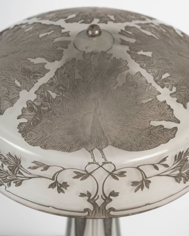 1910 -René Lalique , +Lampe "PAONS"