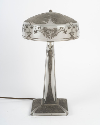 1910 -René Lalique , +Lampe "PAONS"