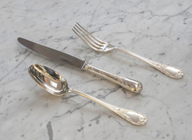 CHRISTOFLE “MARLY” flatware set – 113...