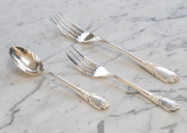 CHRISTOFLE “MARLY” flatware set – 113...