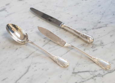 CHRISTOFLE “MARLY” flatware set – 113...