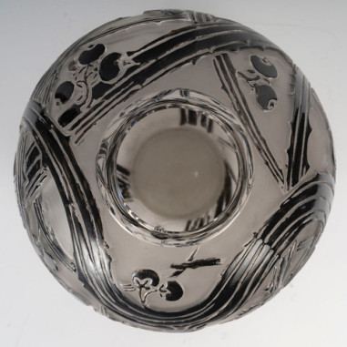 René Lalique en 1924 +Vase "Baies »