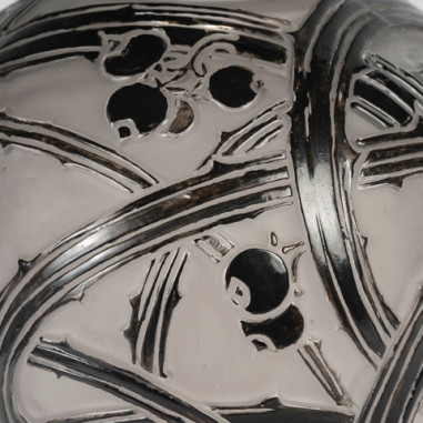 René Lalique en 1924 +Vase "Baies »