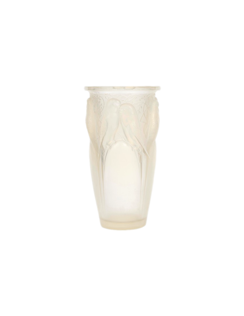 René Lalique-1924 - Vase « Ceylan » Opalescent.