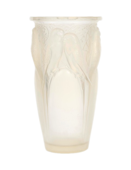 René Lalique-1924 - Opalescent “Ceylan” vase.