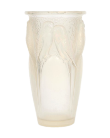 René Lalique-1924 - Vase « Ceylan » Opalescent.