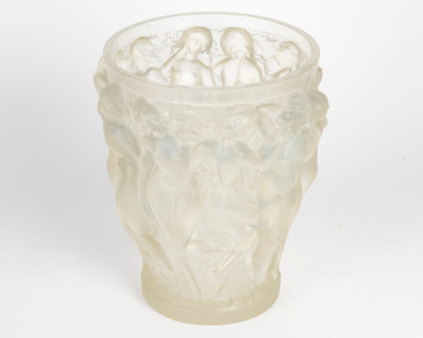 René Lalique  - Vase «Bacchantes»  en...