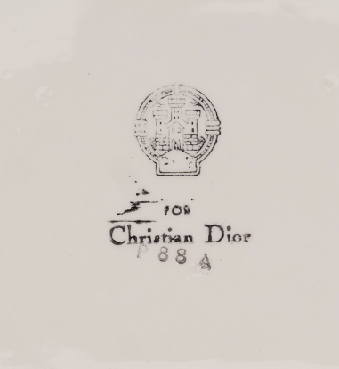 CHRISTIAN DIOR VIDE-POCHES PORCELAINE...