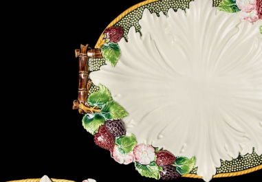 2000- CHRISTIAN DIOR 2 plats porcelaine