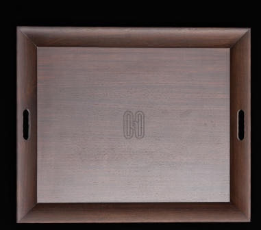 HERMÈS ,PLATEAU en BOIS