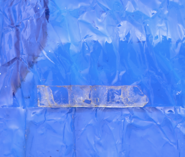 Christian Dior, frosted blue...