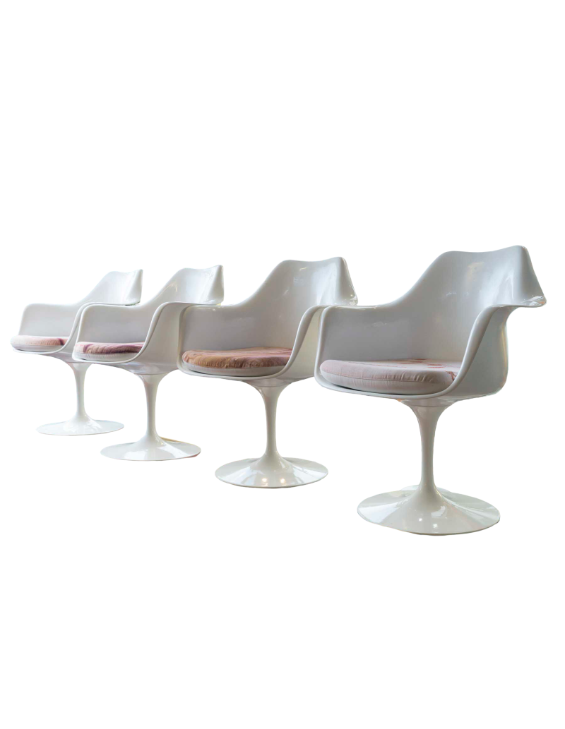 Eero Saarinen (1910–1961) & Knoll – Set of 4 Tulip Armchairs