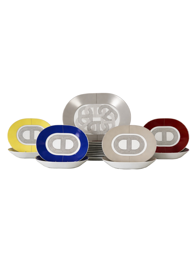 Hermès "Rallye 24" Tableware Set – 19 Pieces