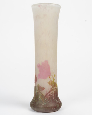 DAUM Nancy vase « roses »