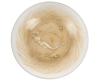 1920 - René LALIQUE Assiette "Une...