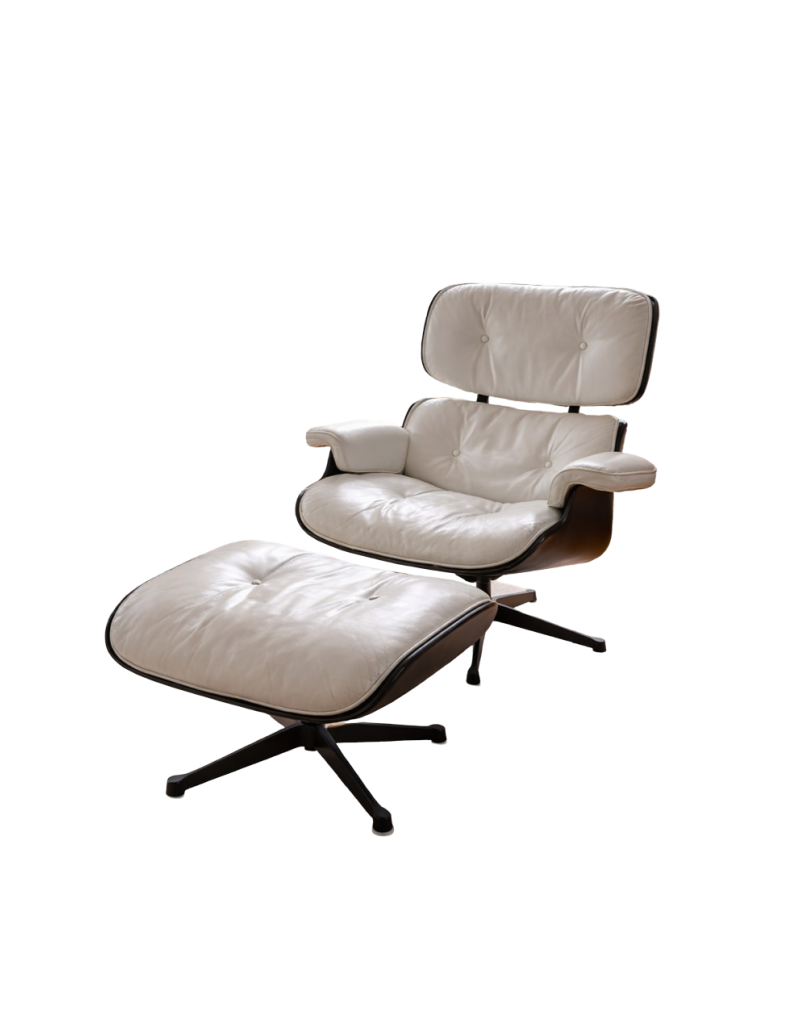 Charles and Ray EAMES – MOBILIER International edition: Lounge Chair and Ottoman