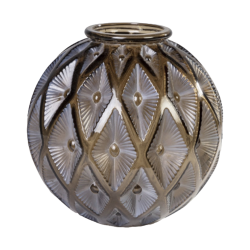 RENÉ LALIQUE frosted glass...