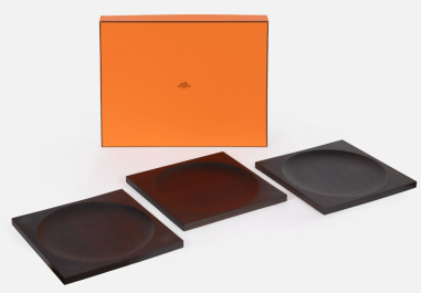 HERMES 5 wooden trays
