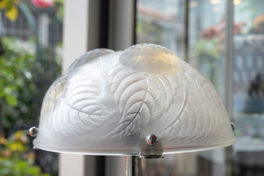 1921 -René Lalique -paire de Lampe...