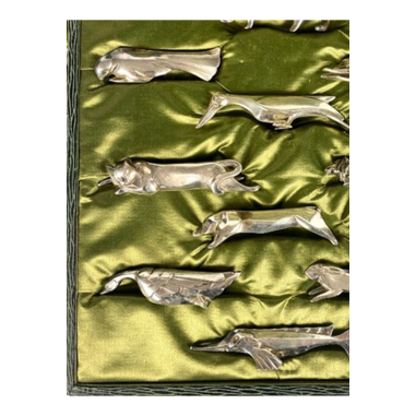 GALLIA Twelve knife holders "Animals"