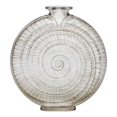 René Lalique : "Snail" Vase