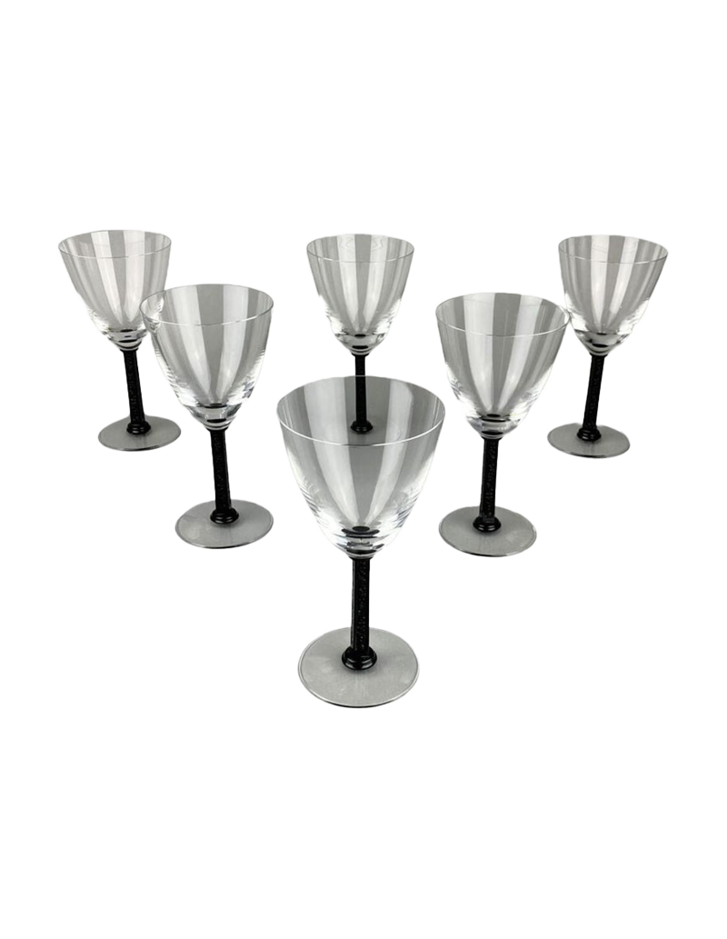 Lalique France "Phalsbourg" : Série de 12 Verres