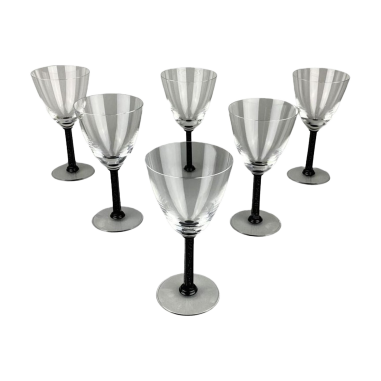 Lalique France "Phalsbourg" : Série de 12 Verres