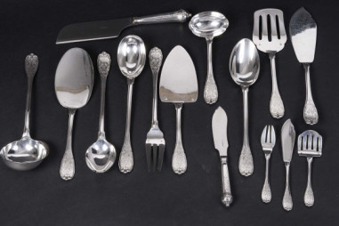 JEAN E. PUIFORCAT - 147-PIECE SILVER...
