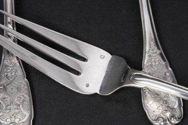 JEAN E. PUIFORCAT - 147-PIECE SILVER...