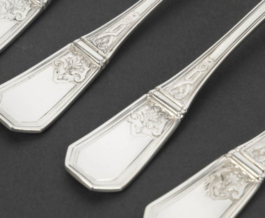 JEAN TETARD – C. CHRISTOFLE 144-PIECE...