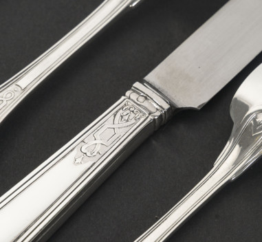 JEAN TETARD – C. CHRISTOFLE 144-PIECE...