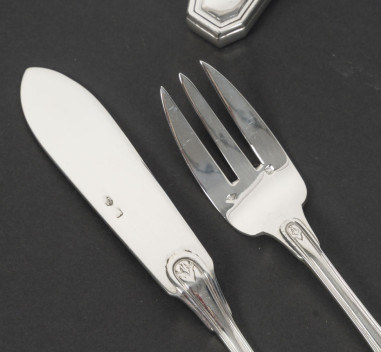JEAN TETARD – C. CHRISTOFLE 144-PIECE...