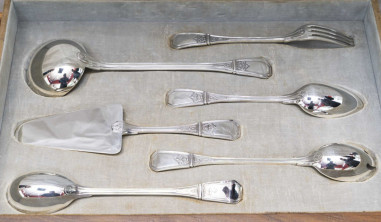 JEAN TETARD – C. CHRISTOFLE 144-PIECE...