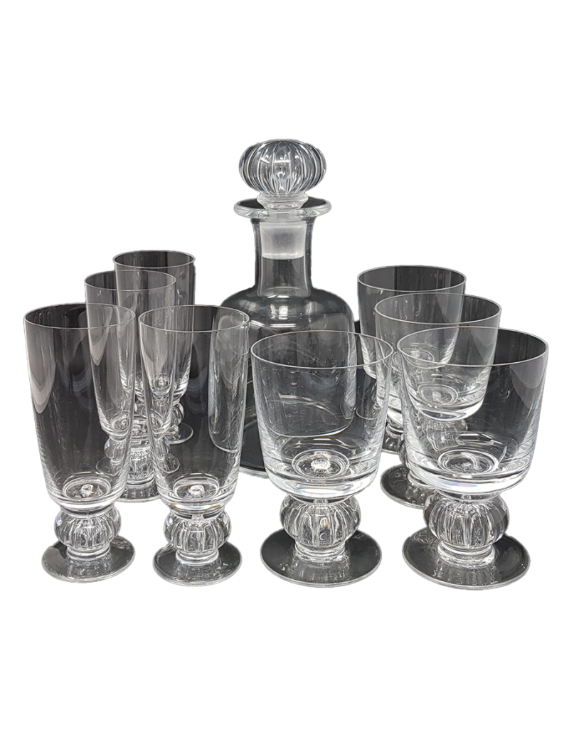 Service en cristal Marc LALIQUE (1900-1977) " Majorque "